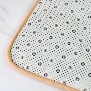 JOGO DE TAPETE PARA BANHEIRO DE POLIESTER COM 3 PEÇAS - CZ19363-BG