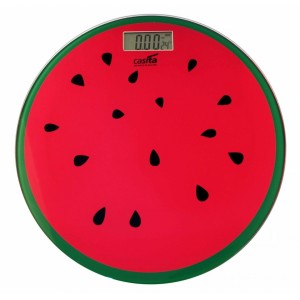 BALANÇA DIGITAL VIDRO TEMPERADO PARA BANHEIRO REDONDA CAPACIDADE 180 KG - CA05026-A