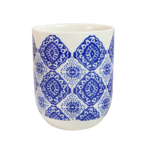 CONJUNTO DE 04 CANECAS ORIENTAL PARA CHÁ DE PORCELANA 150ML - CN0001-D