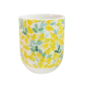 CONJUNTO DE 04 CANECAS ORIENTAL PARA CHÁ DE PORCELANA 150ML - CN0001-F