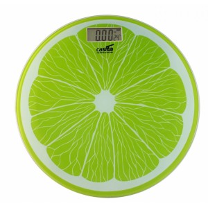 BALANÇA DIGITAL VIDRO TEMPERADO PARA BANHEIRO REDONDA CAPACIDADE 180 KG - CA05026-C