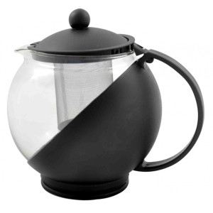 BULE PARA CHÁ DE VIDRO E PLÁSTICO COM INFUSOR INTERNO 750 ML - CA11081-PT