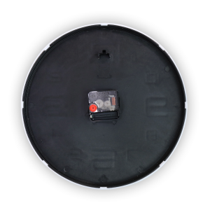 RELÓGIO DE PAREDE DE PLASTICO COM BORDA BRANCA - 2946-CZ