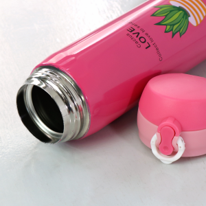 GARRAFA ISOTÉRMICA AÇO INOX TRAVA VACUUM CUP  400 ML - MC175002-PK