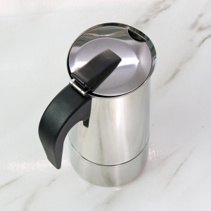 CAFETEIRA ITALIANA DE INOX 6 XÍCARAS 300ML - MR300