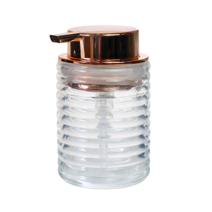 PORTA SABONETE LIQUIDO DE VIDRO 300 ML - CT0410