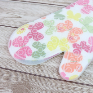 LUVA PARA COZINHA DE POLIESTER E SILICONE 29CMX18,5CM - TRC8588-A