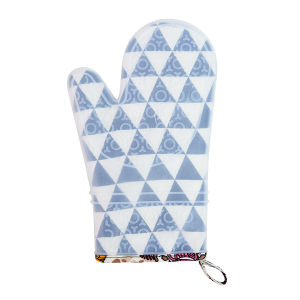 LUVA PARA COZINHA DE POLIESTER E SILICONE 29CMX18,5CM - TRC8588-E