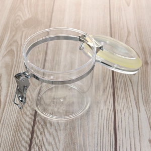 POTE HERMÉTICO DE ACRÍLICO COM TAMPA A VÁCUO 550ML - XM8810