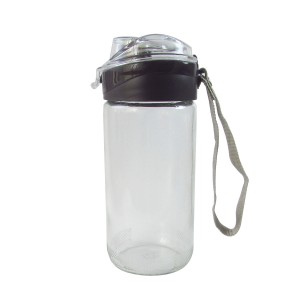 GARRAFA DE VIDRO COM BICO LUYA E ALÇA 500ML - R151918-CZ