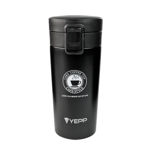 COPO ISOTERMICO DE AÇO INOX COM TRAVA 300ML - YT2292-PT