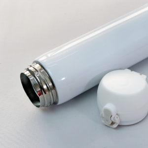 GARRAFA ISOTÉRMICA AÇO INOX TRAVA VACUUM CUP 400 ML - CM1400-BR