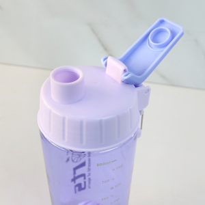 GARRAFA PLÁSTICA COM MISTURADOR  850 ML - HG79051-RX