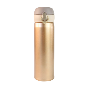GARRAFA TÉRMICA AÇO INOX TRAVA VACUUM CUP  400 ML -GDR0293-DOU