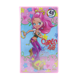 ESTOJO MALETA ESCOLAR COM 48 PEÇAS INMETRO PANDEIRO - MT48GIRL-PANDEIRO