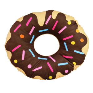 ALMOFADA DIVERTIDA ROSQUINHA DONUTS 35CM - FE7012-B