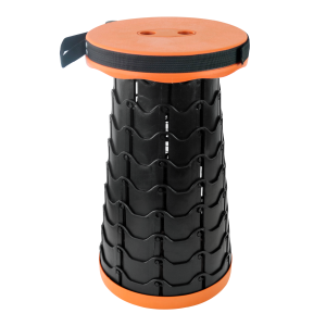 BANQUETA REDONDA RETRÁTIL DE PLÁSTICO 25X45CM - TRC8787-LJFOSCO