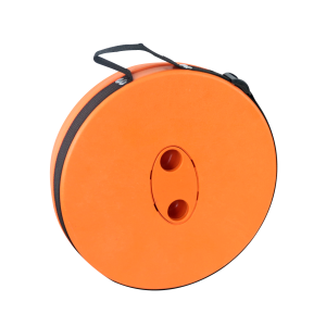 BANQUETA REDONDA RETRÁTIL DE PLÁSTICO 25X45CM - TRC8787-LJFOSCO