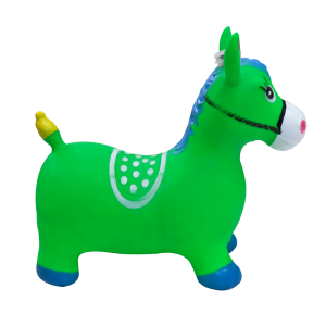 CAVALINHO UPA UPA DE BORRACHA COM SOM E LUZ 49X26X56CM  - 9116-VD