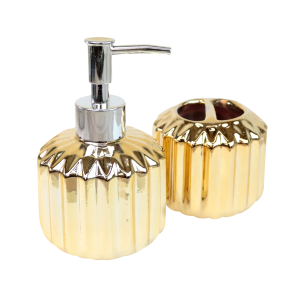 KIT DE BANHEIRO EM CERÂMICA COM 02 PEÇAS - 397-DOU