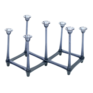 ESCORREDOR DE COPO DE PLÁSTICO PARA 7 COPOS  - 95144-PT