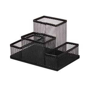 ORGANIZADOR DE METAL PARA ESCRITÓRIO 04 DIVISÓRIAS - 2930