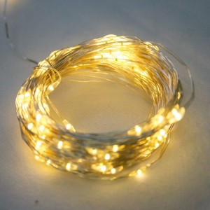 100 LED FIO DE FADA PILHA OU USB PISCA SORTIDOS - 25007-A