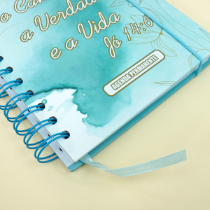 AGENDA PERMANENTE FORMATO 145X210MM 168 FOLHAS - 4837-E
