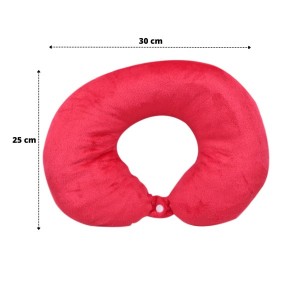 ALMOFADA DE PESCOÇO DE POLIESTER E ESPUMA DE POLIPROPILENO - 9510-VM
