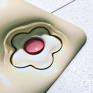 TAPETE PARA PISO DE BORRACHA ANTIDERRAPANTE  RETANGULAR 38X58CM - TP9331-A