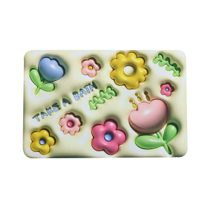 TAPETE PARA PISO DE BORRACHA ANTIDERRAPANTE  RETANGULAR 38X58CM - TP9331-E