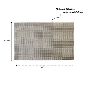 JOGO AMERICANO DE PLASTICO 30X45CM- 0937-15