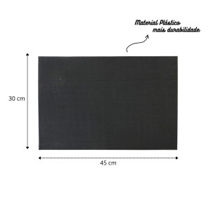 JOGO AMERICANO DE PLASTICO 30X45CM- 0937-19