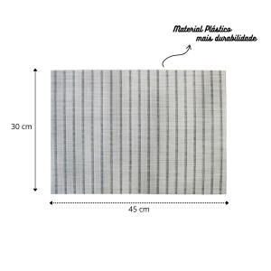 JOGO AMERICANO DE PLASTICO 30X45CM- 0937-21