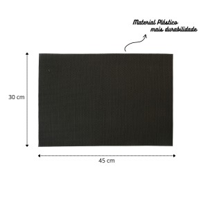 JOGO AMERICANO DE PLASTICO 30X45CM- 0937-22