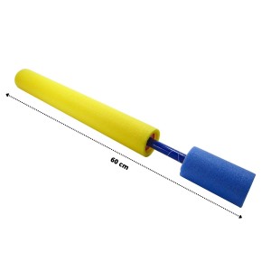 LANÇA AGUA DE PLÁSTICO 60 CM - AMARELO (ESPUMA) - JB635-1