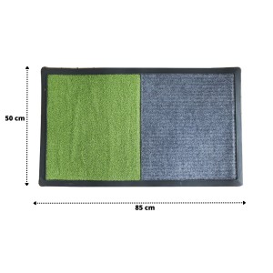 TAPETE EMBORRACHADO SANITIZANTE HIGIENIZADOR 50X85CM - 2673-VD