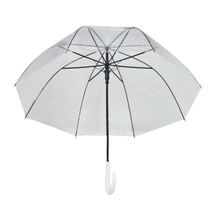 GUARDA CHUVA AUTOMÁTICO REFORÇADO TRANSPARENTE EVENTOS DECORAÇÃO- CA50008