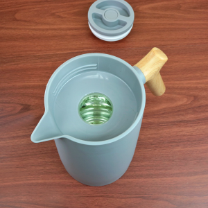 GARRAFA TÉRMICA PREMIUM COM CABO ABS 1 LITRO - 8720-CZ