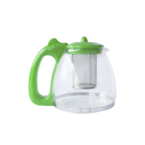 CHALEIRA DE VIDRO 1,25L COM INFUSOR INTERNO - CHA350-VD