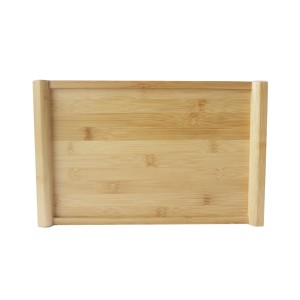 BANDEJA DE BAMBU RETANGULAR  RASA 22X35X2CM - CZ19489