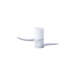 MINI MULTIPROCESSADOR DE ALIMENTOS MANUAL EM PLÁSTICO COM 2 LÂMINAS 6X9CM - CZ19555-VD