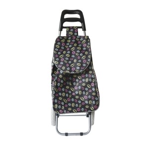 CARRINHO DE FEIRA E COMPRAS DIVERSAS EM POLIÉSTER 96,5X34X31CM - YS01031C-B