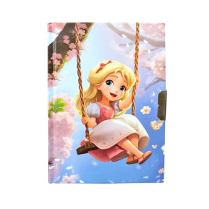 DIÁRIO DA MENINA NO BALANÇO COM CADEADO 56 FOLHAS - SXFS14066-C