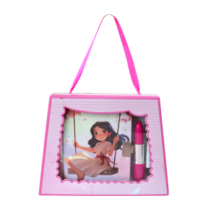 DIÁRIO DA MENINA COM CADEADO E CANETA BATOM 56 FOLHAS - SXFS14069-B