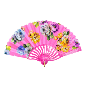 LEQUE DE PLÁSTICO E TECIDO 42X23CM - HZ89403-PK