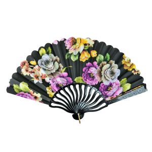 LEQUE DE PLÁSTICO E TECIDO 42X23CM - HZ89403-PT