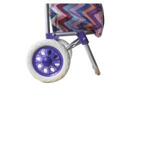 CARRINHO DE FEIRA E COMPRAS DIVERSAS EM POLIÉSTER 96,5X34X31CM - YS01031C-C