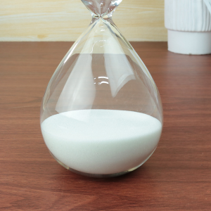 AMPULHETA DE VIDRO 30 MINUTOS 20CM - 767154-BR