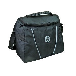 BOLSA TÉRMICA DE POLIESTER COM ALÇA AJUSTÁVEL E FORRO DE ALUMÍNIO - YS26036